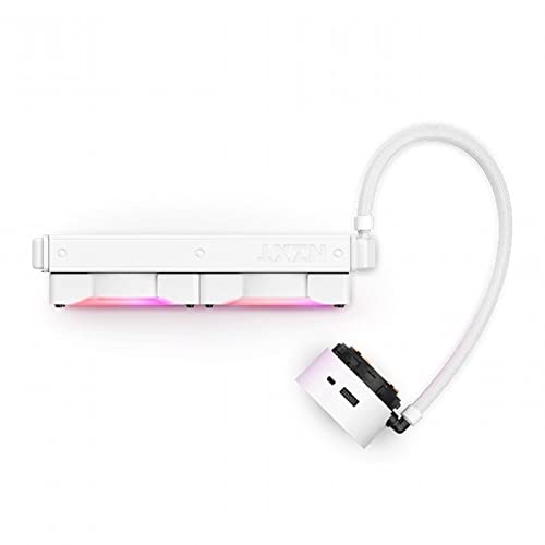 PC用ファン・クーラー NZXT KRAKEN Z53 RGB WHITE Amazon | NZXT KRAKEN Z53 ホワイト 簡易水冷CPUクーラー 液晶モニタ
