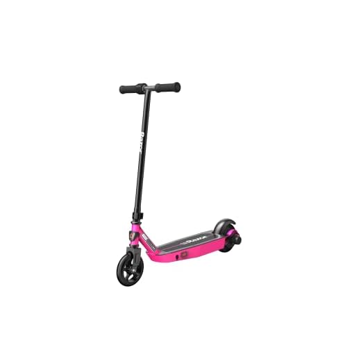 Razor Black Label E90 Electric Scooter for Kids Age 8 and Up, Power Core High-Torque Hub Motor, Up to 10 mph, All-Steel Frame