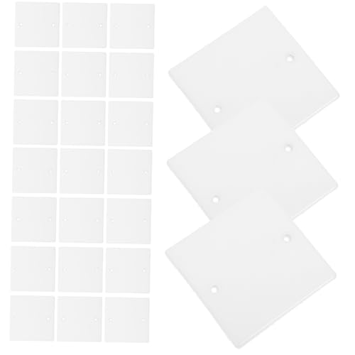 Cubiertas de Panel Eléctrico rectangulares PP, 50 piezas resistentes para oficinas y hogares