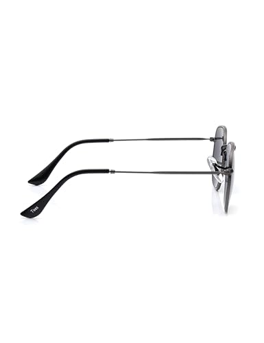 Image of Fastrack Tees Hexagonal Sunglasses for unisex