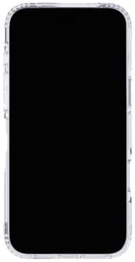 tech21 Evo Sparkle MagSafe Case for iPhone 16 Plus, Clear/Silver