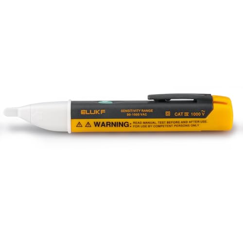 Non Contact Voltage Tester,Safe and Reliable Electrician Tools, Voltage Tester with Buzzer Alarm,Can Be Used for Voltage Detection in Wire, Circuit Breaker, Switch, Non-Tamper-Proof Socket and Wire