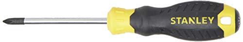 Stanley Chave de Fenda Cruzada Emborrachada 3/16 x 3 pol. PH2 STMT60804