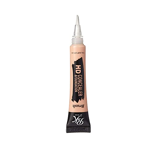 Ruby Kisses Hd Concealer & Foundation Flawless Full Cover Brush Face Makeup (Nude) #TOP1