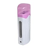 Romozee Roll On Wax Warmer 110V, Portable Hair Removal Waxing Kit for Women & Men, Electric Depilatory Heater for Legs, Arms, Underarms & Bikini Area