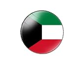 NIUYIBAO NIUYIBAO Kuwait Flag Pin Lapel Enamel Pins for Backpacks Hat Waving Flag Brooch Pin Badge for Men Women (Kuwait)