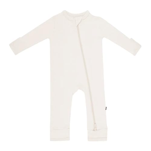 Image of KYTE BABY Unisex Rayon Made From Bamboo Zippered Rompers 0-24 Months