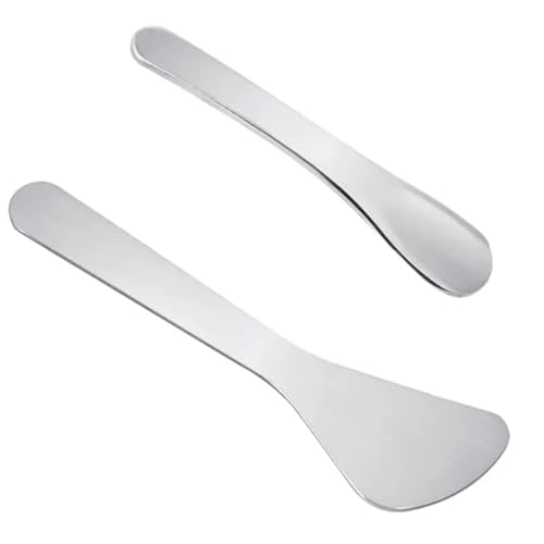 Applicateur pour masque facial et mini spatules cosmétiques en métal x6