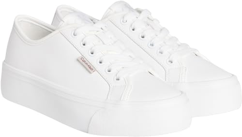 Baskets Calvin Klein VULC FLATFORM LTH pour Femme - vue 4