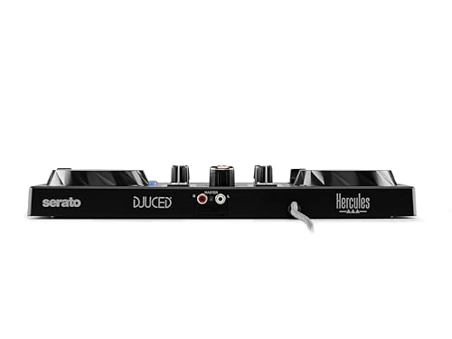 Image of Hercules DJControl Inpulse 200 MK3 - Ideal DJ Controller to Start DJing - Software and Tutorials Included - Spotify and Apple Music streaming with Serato DJ Lite | 2-Deck Beginner-Focused Dj Controller with Touch-Sensitive Jog Wheels, 4 Performance Pads per Deck, Stems Controls
