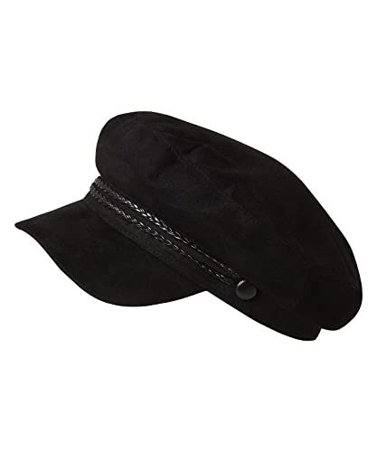 Joe Browns Sombrero de Pico Estilo Baker Boy Gorro, Negro, Talla única para Mujer Cover