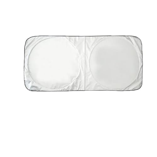 Pare-soleil voiture pliable protection contre les UV 160 x 86 cm pour pare-brise de véhicule