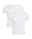 Calvin Klein Boy's 2 Pack Crewneck T-Shirt Undershirts