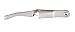 Miltex 7-294 Johns Hopkins Bulldog Clamp, Curved, 2-1/2" Length