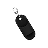 実用的な弾性リップグロスキーチェーンホルダー財布装飾ソリューションリップバームホルダーキーリング用のコスメティッククリップポータブルデザイン