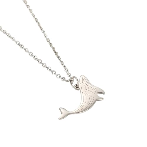 Collier Ballena en Argent 925 : Cadeau Idéal pour Filles et Femmes