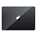 Soonjet for MacBook Pro 16 inch Case M4 2024-2021 M3 M2 M1 Pro/Max [100% Clear, Refined Black] Protective Hard Shell Case Laptop Cover - Crystal Black