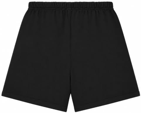 Essentials Athletic Shorts, Adult Men Oversized Fit, Choose one Size Down (US, Alpha, XX-Small, Regular, Regular, Jet Black 25) - 1
