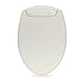Brondell L60-EW LumaWarm Heated Toilet Seat with Night Light, Three Temperature Settings, Gentle Close Lid, Easy Installation, Built-in Controls, Elongated, White