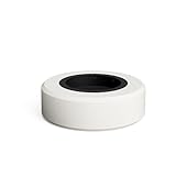 TUOZI Feuerstelle für den Garten, Schotter, 99 x 99 x 30 cm, einfarbig, Weiß, Feuerstelle für den Garten, aus Beton