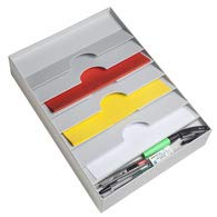 Paperflow Akcesoria biurowe 2053.02 sortownik szuflady z 6 klapami styropianowymi szara