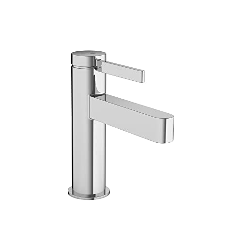 hansgrohe Finoris Modern 1-Handle 1-Hole 6-inch Tall Bathroom Sink Faucet in Chrome, 76010001