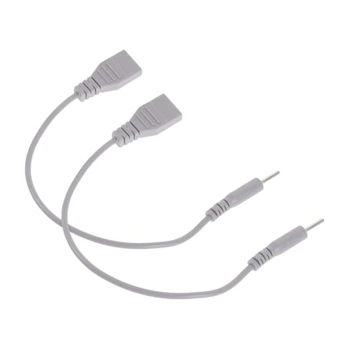 2 cables de carga USB DC | Cable de reemplazo de cargador rápido de 9,17 pulgadas | Adaptador para dispositivos portátiles de terapia | Accesorio ideal para masajeador para uso doméstico y clínico miniatura 1