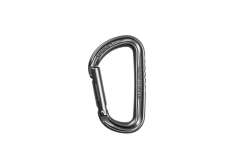 Karabiner Falcon Straight Karabiner Art - Ovalkarabiner Schnapper Art - Gerade Karabiner Farbe - Anthrazit
