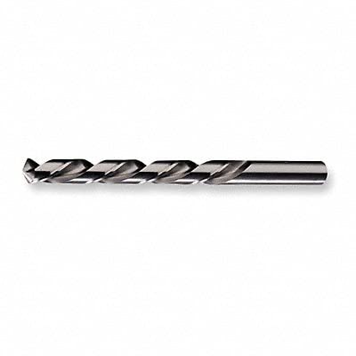 Chicago Latrobe 150L High-Speed Steel Jobber Length Drill Bit, Uncoated (Bright), Round Shank, Left Hand Flute, 118 Degree Conventional Point, 1/8" Size (Pack of 12)