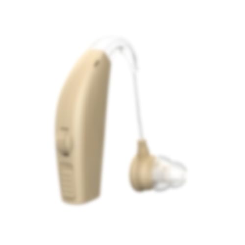 Flaygo Hearing Aids for Seniors Severe Hearing Loss,Latest 16-Channel Digital Rechargeable Hearing Aid with Intelligent Noise Reduction,Invisible Hearing Amplifier With Portable Charging Case(Red)