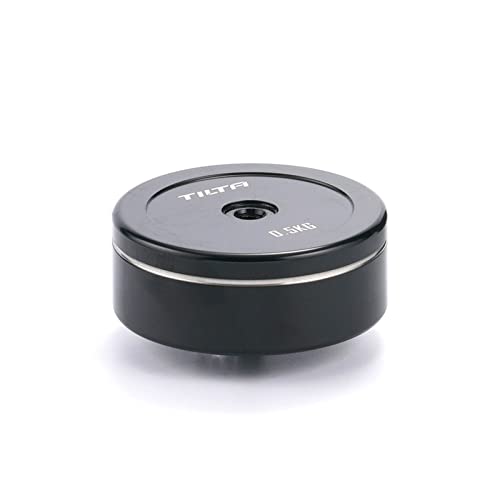 Tilta 500G Gegengewicht für leichtes Schulter-Rig für DSLR-Kamera, Camcorder, schwarz TA-LSR-500-B