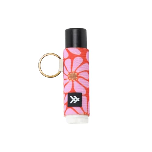 Thread Wallets Elastic Chapstick and Lip Gloss Holder Keychain (Emmeline)
