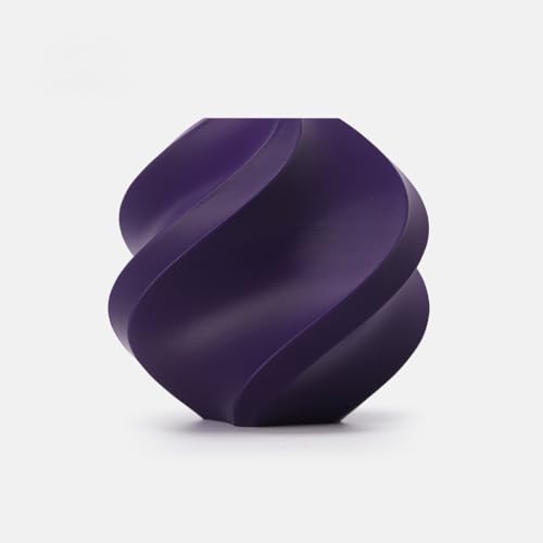 Filamento para impresora 3D Bambu Lab con acabado violeta índigo y bobina integrada