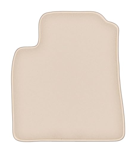 Tapis de voiture pour Hyundai Matrix (2001-2010) en velours beige sur mesure