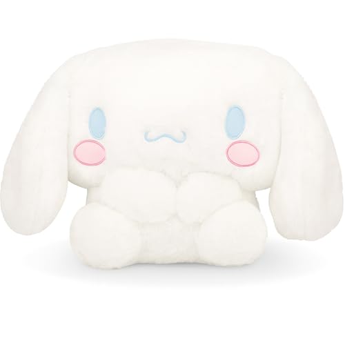 Juju White Kawaii Plush (20 in) - Cute Stuffed Animal Kawaii Plushies - Peluche Big Stuffed Animals Plushie - Peluches Grandes Cute Plushies - Cool Stuff Plush - Plushy (Hpy)
