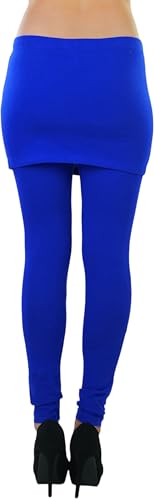 ToBeInStyle Women's Skirted Yoga Pants Flared Leggings w/Attached Shirred Skirt2