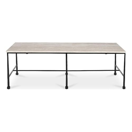 Moe's Home Collection River Coffee Table Stone Beige