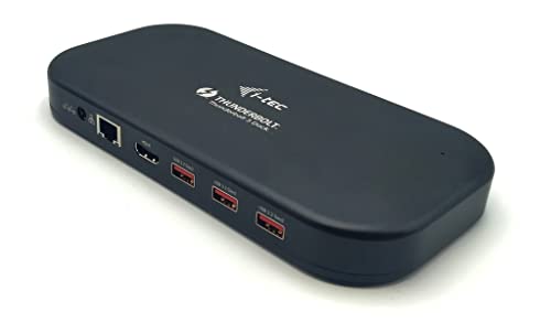 I-Tec Thunderbolt 3 - Docking Station Usb-C 2 X 4 K Con Alimentazione, 1 X Thunderbolt 3, 1 X Hdmi, 2 X Usb-A 3.2 Gen1, 3 X Usb-A 3.2 Gen2, 1 X Glan,