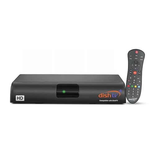 HD Set Top Box Only | DTH Connection | 1 Month Flexi HD Pack (Telugu) + Prime Lite Subscription 190+ Channels for 2 Years | 1080p Full HD | Free Installation | Service