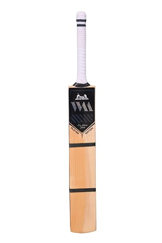 Image of Willow Master AK-47 Hard Tennis Cricket Bat | Lightweight Kashmir Willow Bat for Tennis Ball | Full Size Power Scoop | Ideal for Kids, Youth & Adults | Street & Practice Cricket