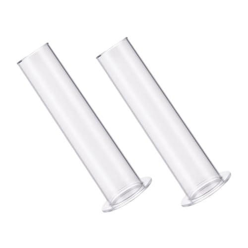 Baluue 2 piezas Soporte Organizador Acrílico para y Accesorios de Cabello Exhibidor Transparente para Diademas y Bandas para Tocador Almacenamiento Práctico y Duradero