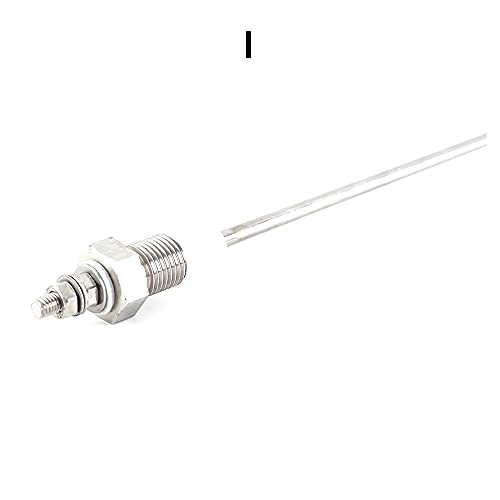 G1/4 Stainless Steel Liquid Level Electrode Boiler Boiling Water Level Sensor Probe Water Level Electrode Probe Length 350mm