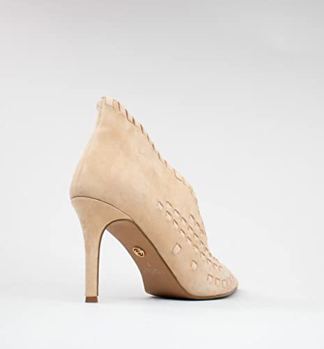 Cecelia New York Merrick Black Pull On High Heel Pointed Toe Fashion Ankle Boots3