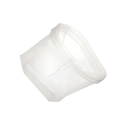 Cabilock Sachet Filtrant Alimentaire En Étamine 30x30 Cm, Filtre Réutilisable Pour Lait De Soja Et Lait De Noix, Passoire à Yaourt Multifonction, Filtration Fine Cuisine Maison