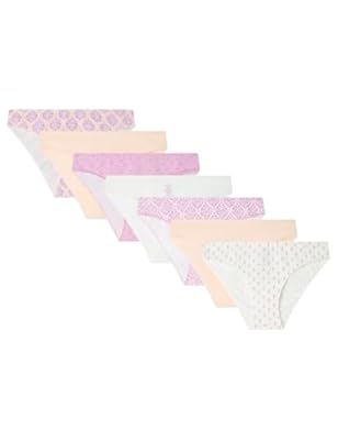 Women secret Pack 7 Bragas clásicas algodón Tonos s
