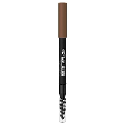 Maybelline New York, ögonbrynspenna, naturlig definition som håller hela dagen, Tattoo Brow up to 36H Pencil, nyans: 03 soft brown, 0,73 g