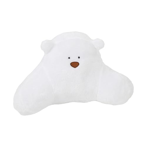 面白いクマ漫画車のヘッドレスト枕快適な低反発充填人間工学に基づいたデザイン道路旅行漫画腰クッション