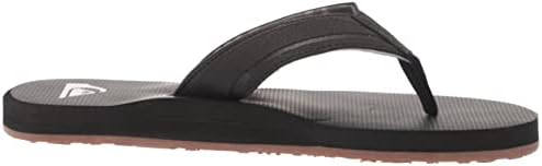 Quiksilver Men's Island Oasis Ii Flip Flop Sandal, Black/Black/Brown, 6 | Image 5