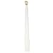 Miss U Hair Unisex Women 20Inch 110g Synthetic Long Straight Hair Extensions Weft DIY Doll Hair Material (Pure white)