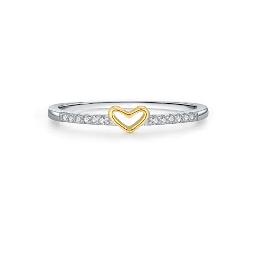 Bague femme argent fiançailles : alliance simple anti-ternissement 925